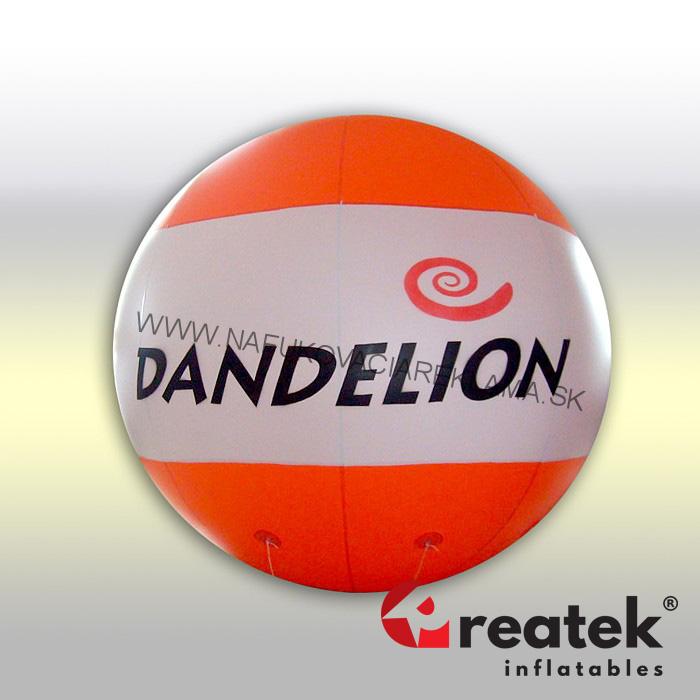 Héliový Reklamný Balón - Guľa  priemer 3 m